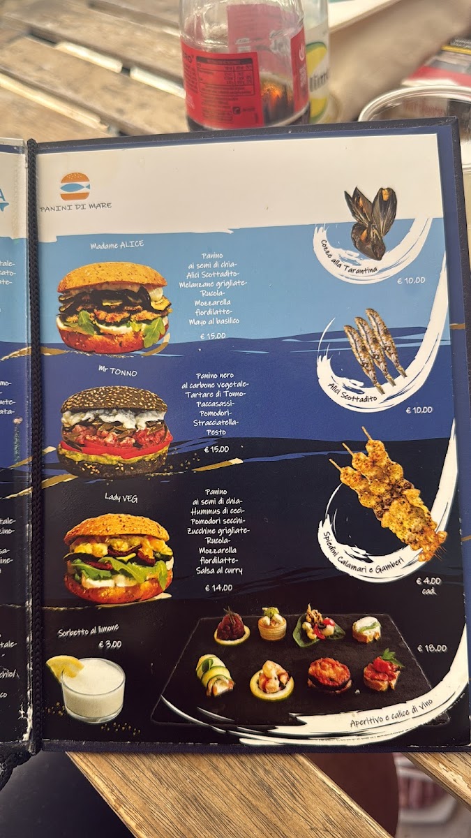 Menu La Pescheria Da Giò. Panini Di Mare!-7