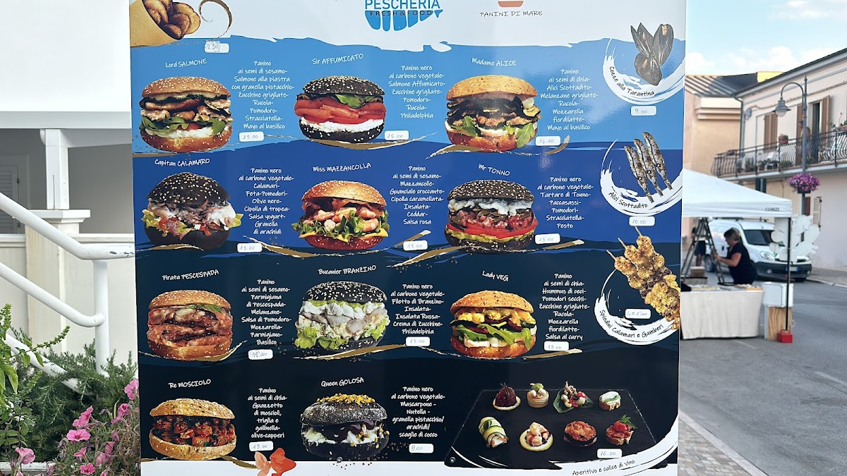 Menu La Pescheria Da Giò. Panini Di Mare!-9