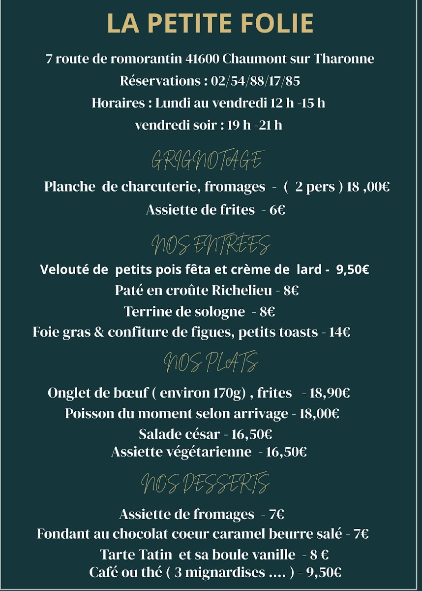 Menu La Petite Folie-5