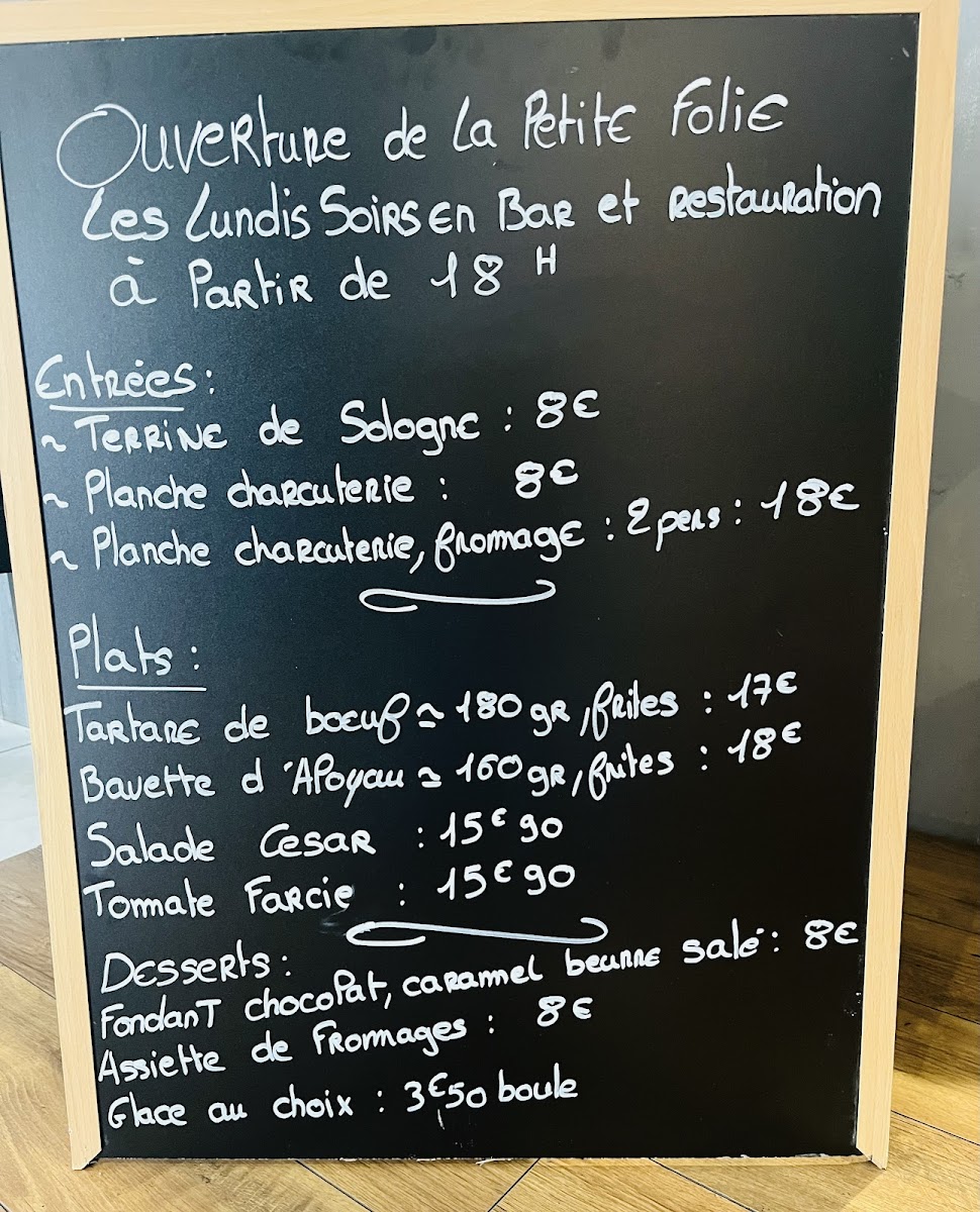 Menu La Petite Folie-9