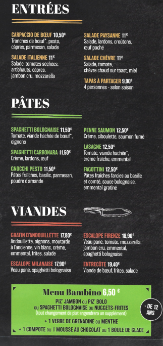 Menu La Petite Italie-4