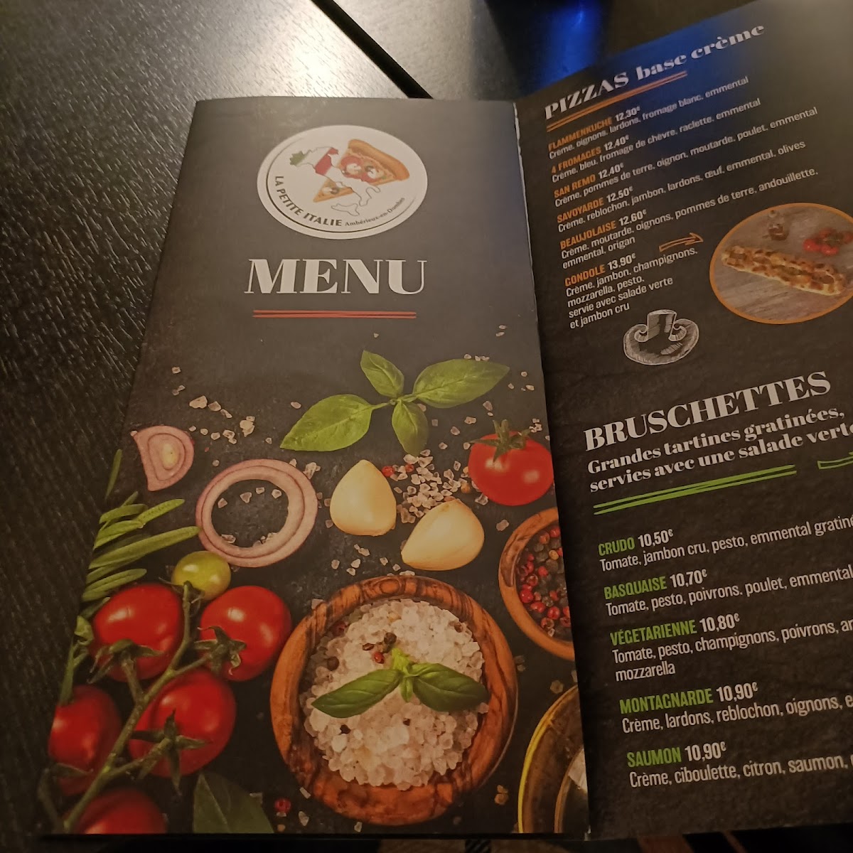 Menu La Petite Italie-8