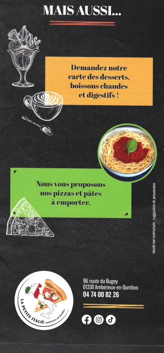 Menu La Petite Italie-9