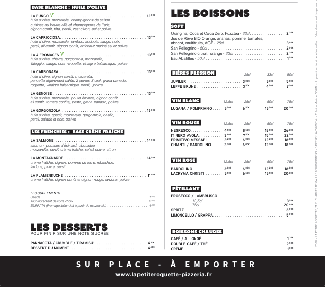 Menu La Petite Roquette-1