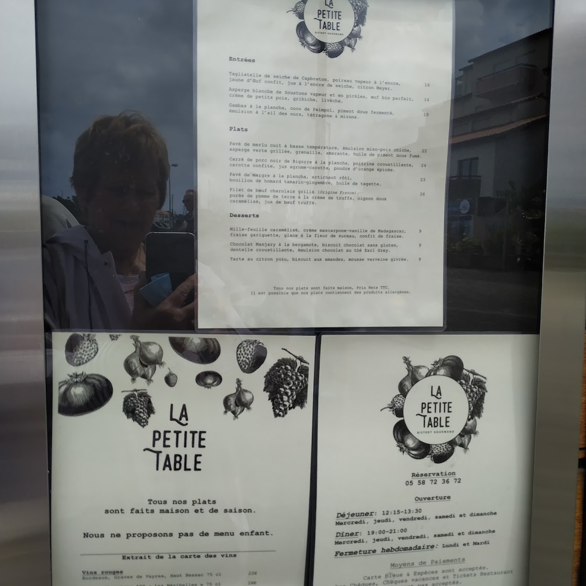 Menu La Petite Table Capbreton-10