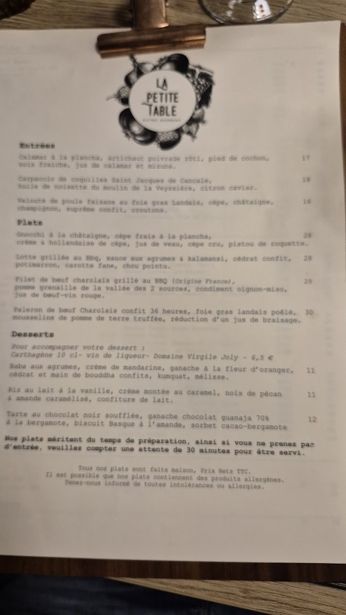 Menu La Petite Table Capbreton-3