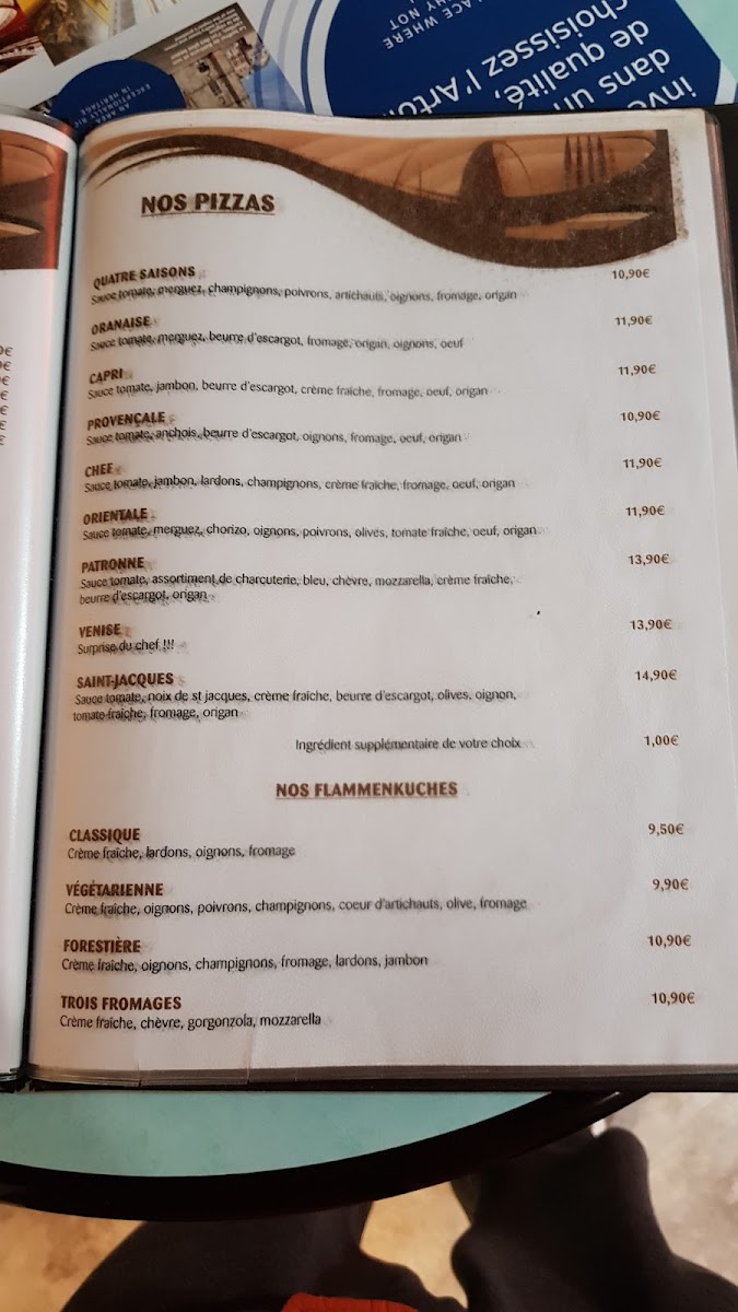 Menu La Petite Venise-1