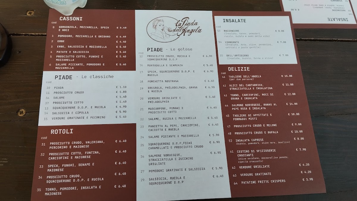 Menu La Piada Dell'angela-7