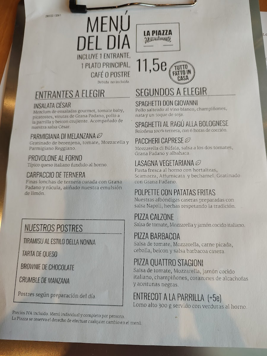 Menu La Piazza Aqua-7