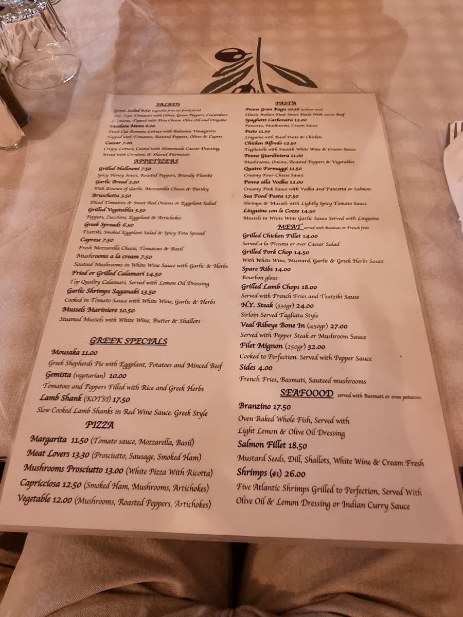 Menu La Piazza Mandilara-1