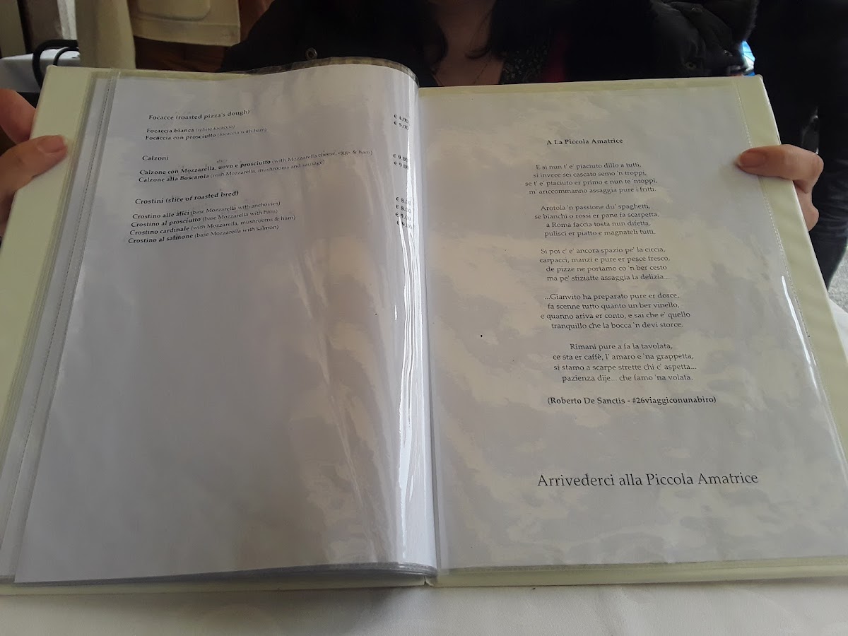 Menu La Piccola Amatrice-5