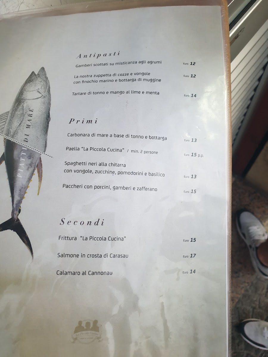 Menu La Piccola Cucina Alghero-2
