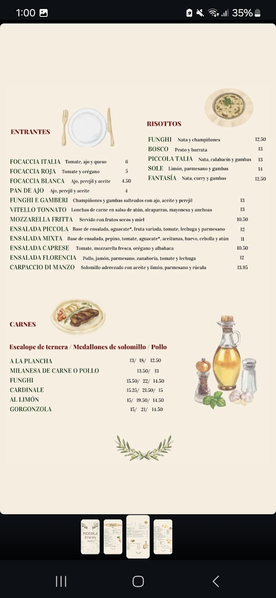 Menu La Piccola Italia-2