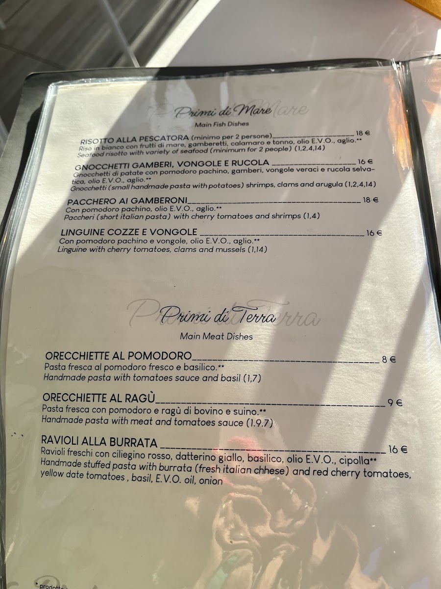 Menu La Piovra Da Anna Maria Ristorante-8