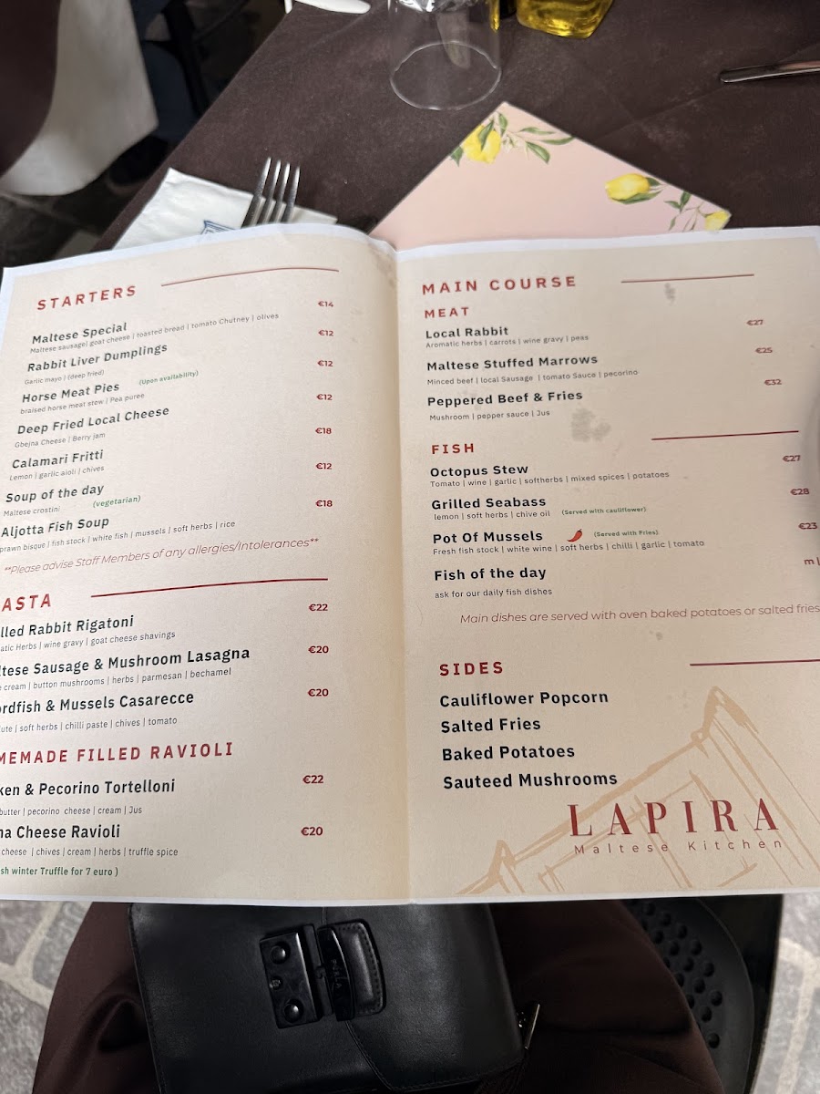 Menu La Pira Maltese Kitchen-7