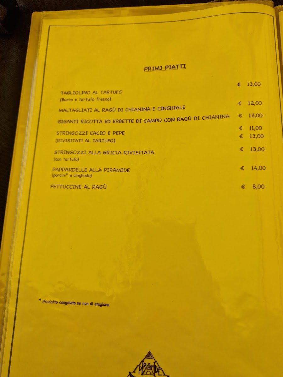Menu La Piramide Hostaria Pizzeria-5