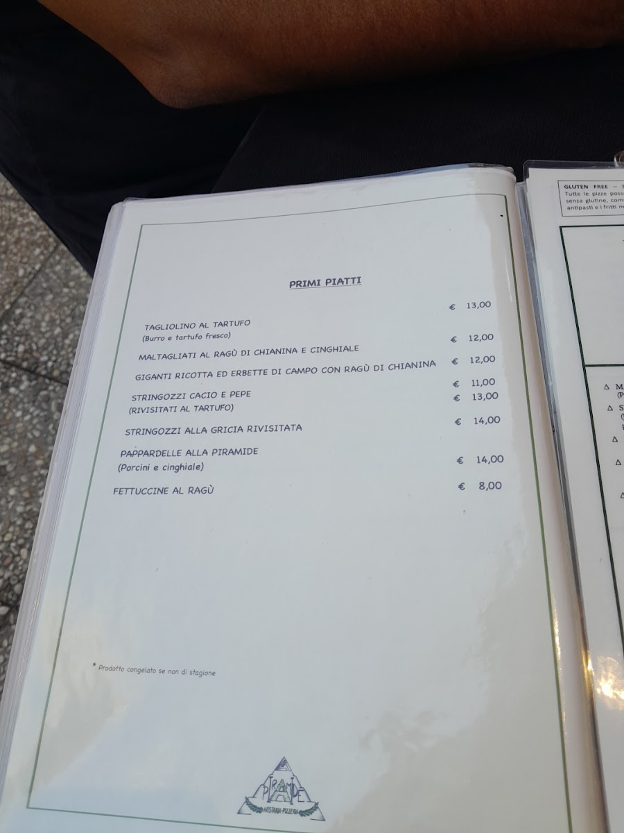 Menu La Piramide Hostaria Pizzeria-7