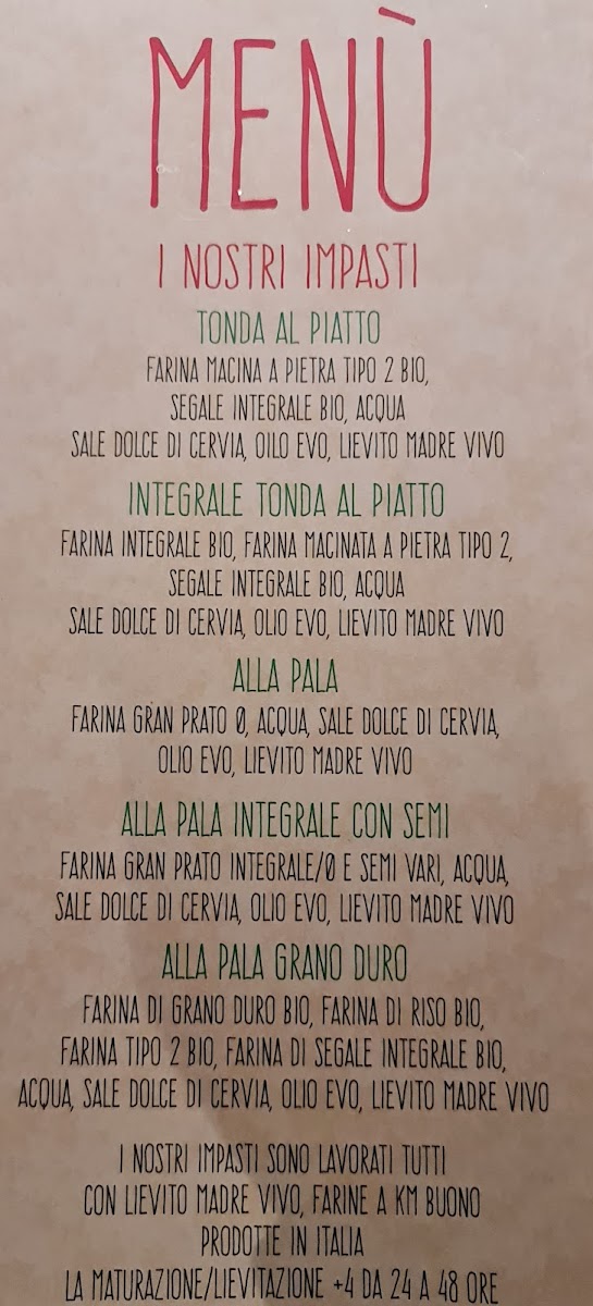 Menu La Pizza Di Rebe Di Diodato Cristiano-2