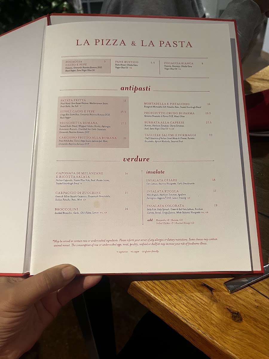 Menu La Pizza & La Pasta-3