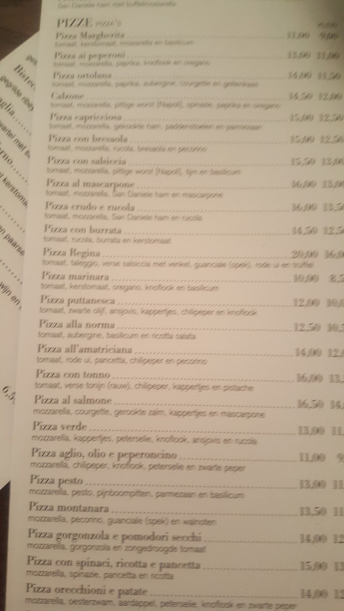 Menu La Pizza Noord-10