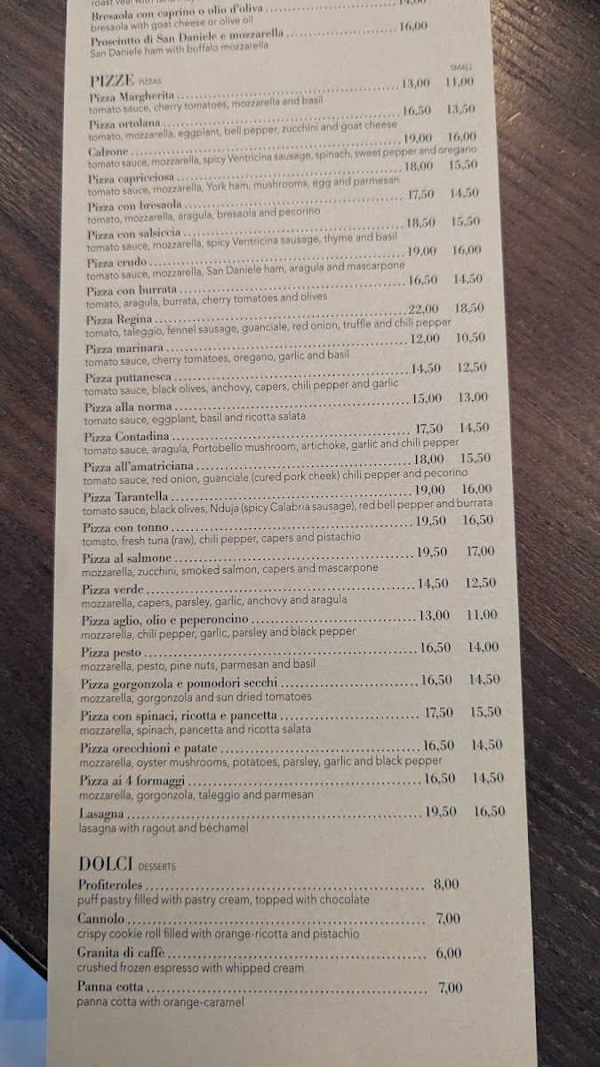 Menu La Pizza Noord-3