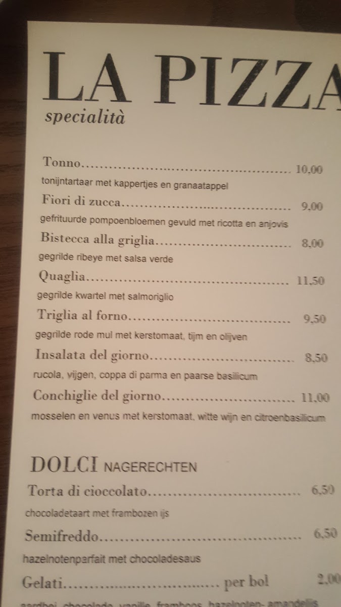 Menu La Pizza Noord-6