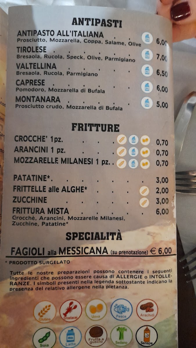 Menu La Pizzeria Del Viale-4