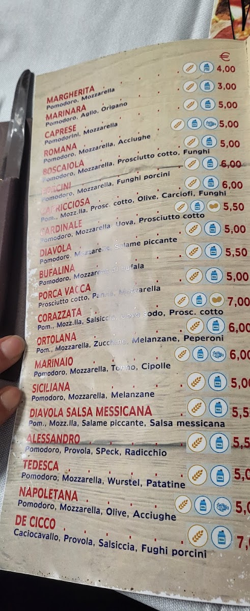 Menu La Pizzeria Del Viale-5