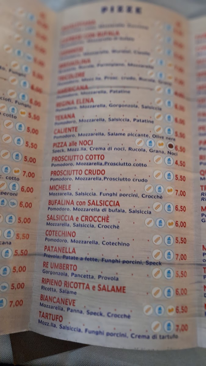 Menu La Pizzeria Del Viale-7