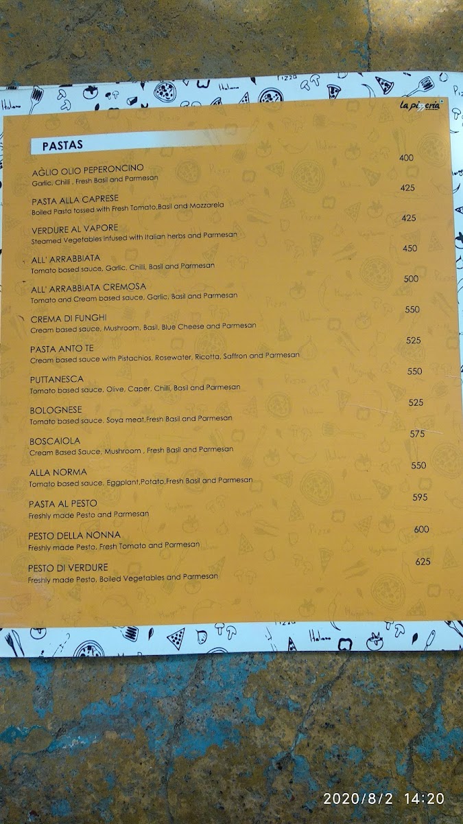 Menu La Pizzeria-10