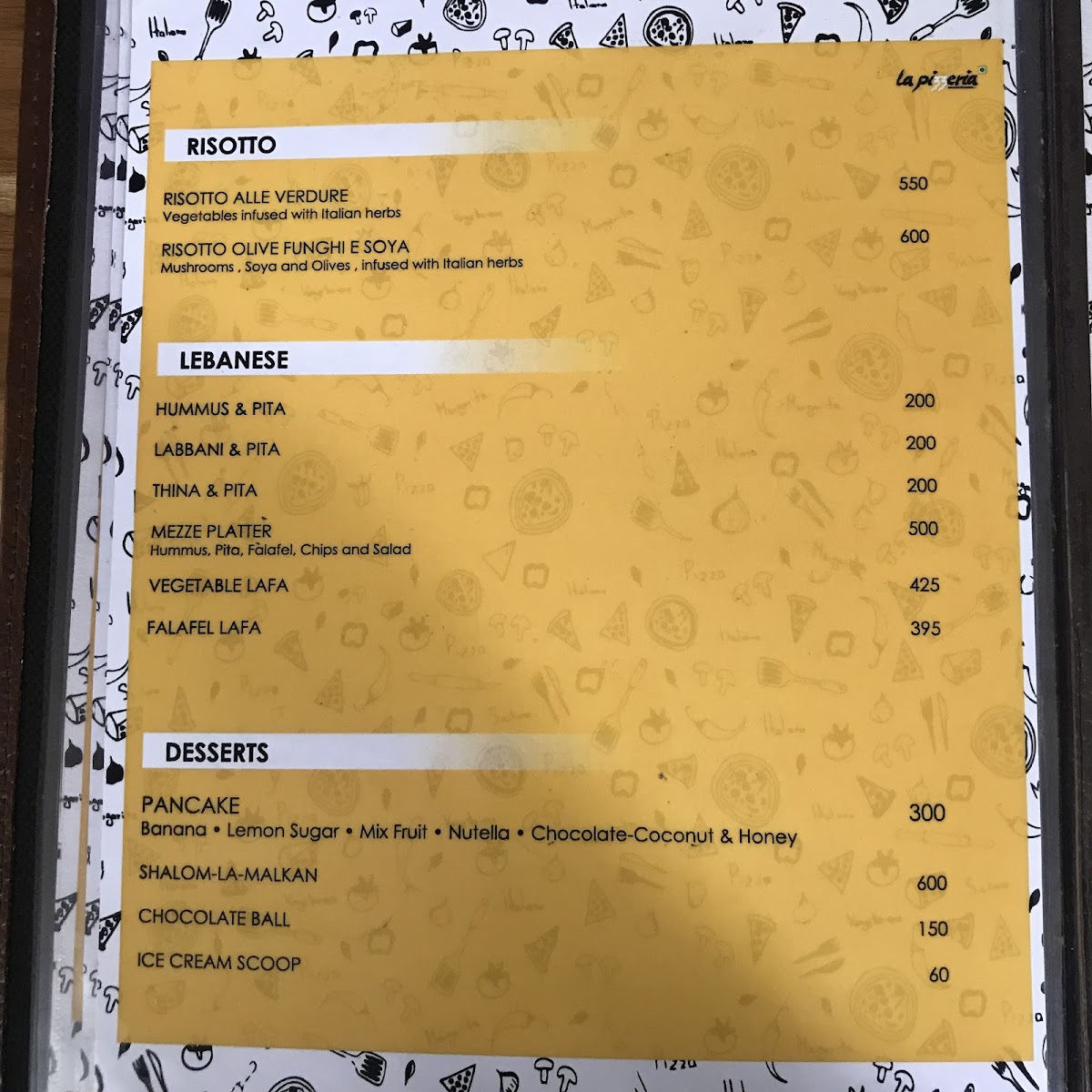 Menu La Pizzeria-7