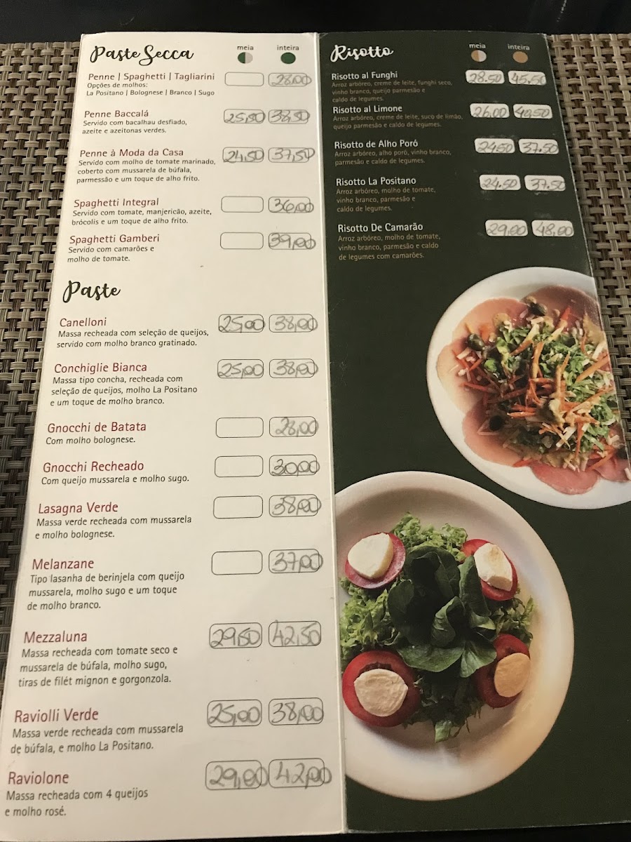 Menu La Positano-1