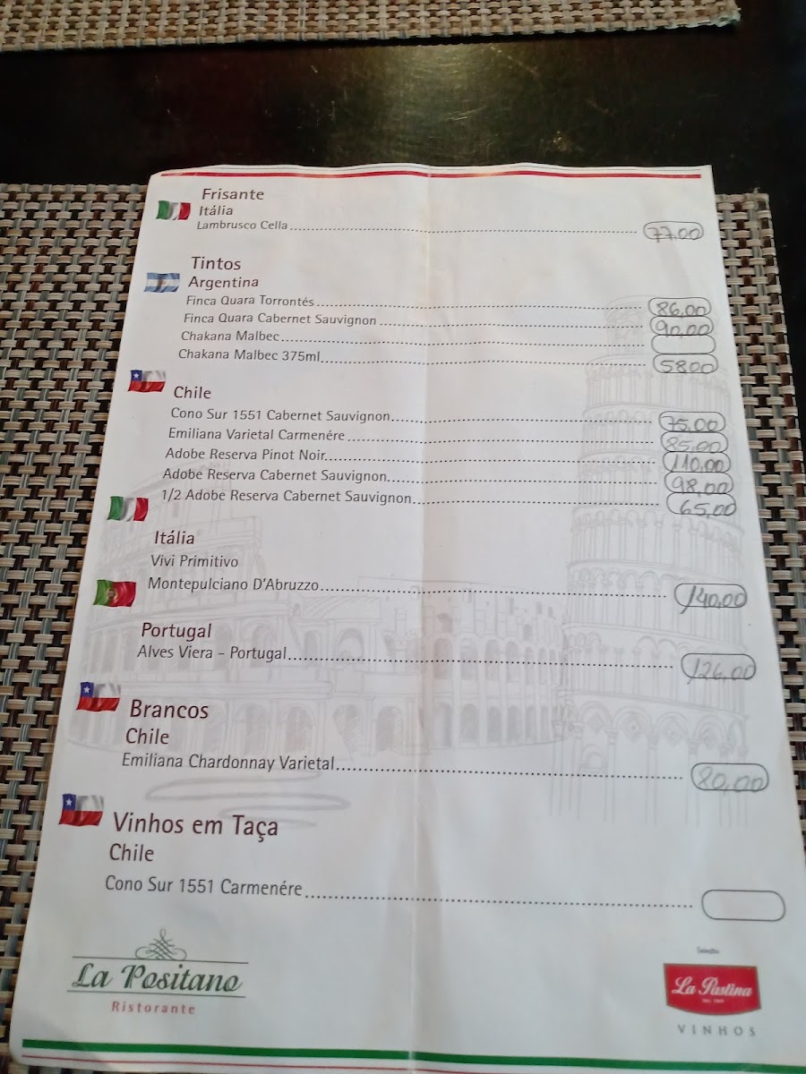 Menu La Positano-3