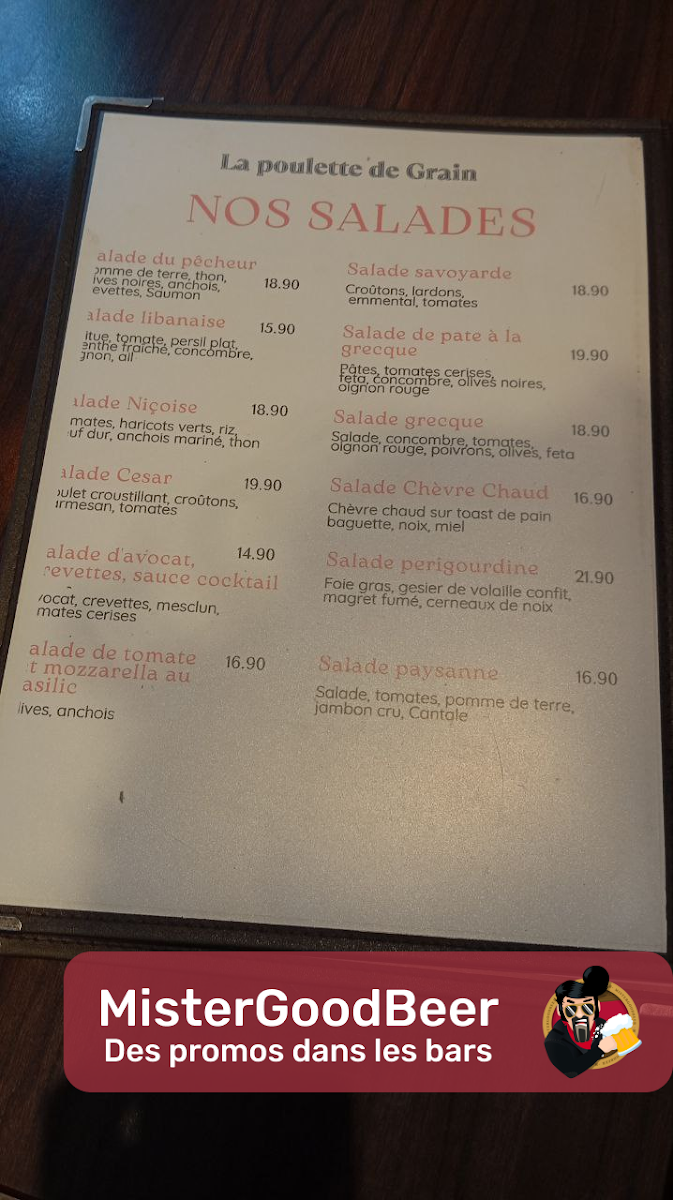 Menu La Poulette De Grain-4