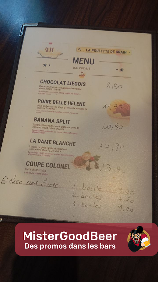 Menu La Poulette De Grain-8