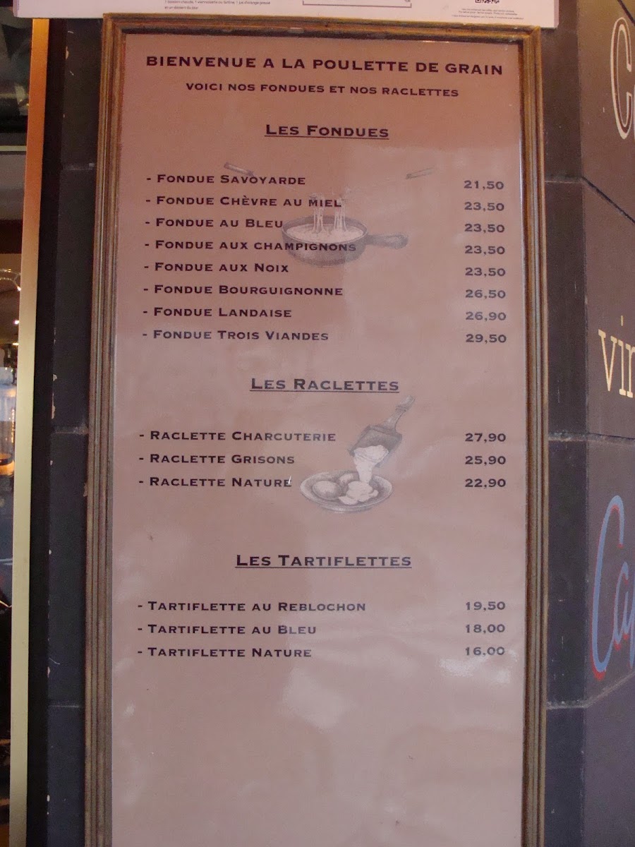 Menu La Poulette De Grain-9