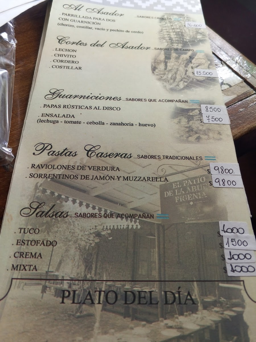 Menu La Pulpería De Cacho Di Catarina-10