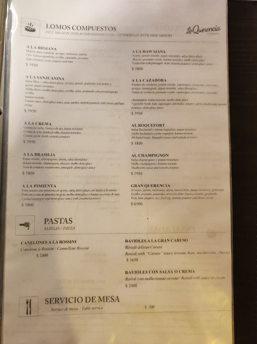 Menu La Querencia Restaurante-2