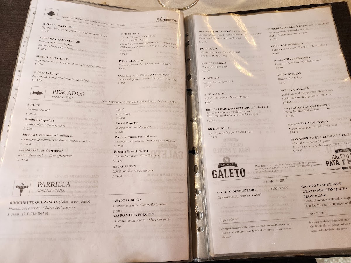 Menu La Querencia Restaurante-8