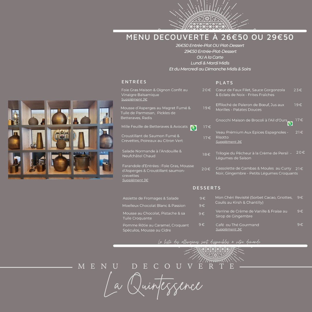 Menu La Quintessence-1