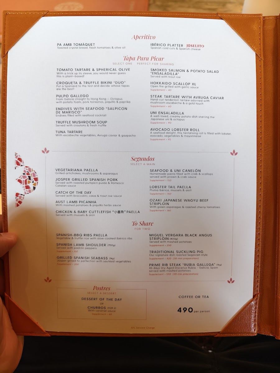 Menu La Rambla By Catalunya-10