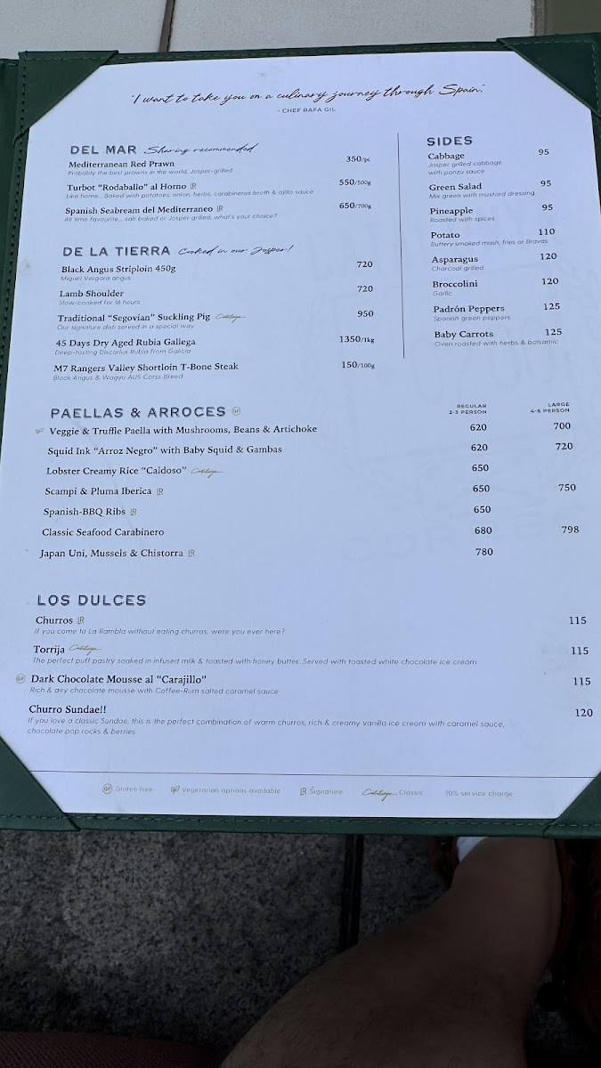 Menu La Rambla By Catalunya-2