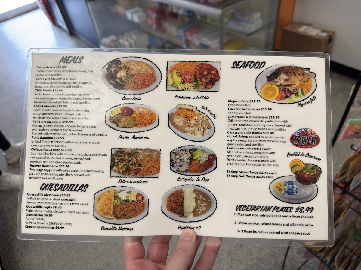 Menu La Raza Market And Taqueria-3