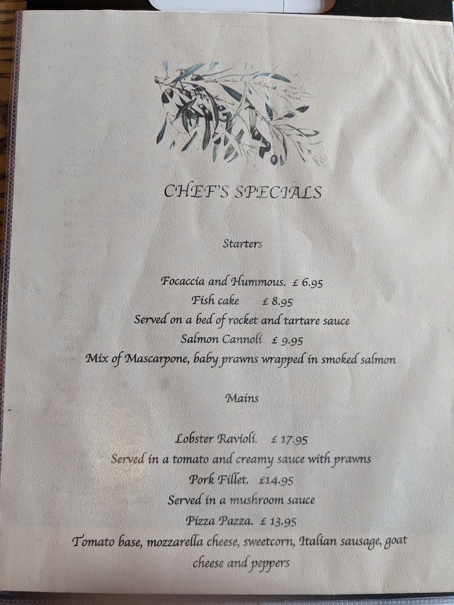 Menu La Roma Restaurant-4