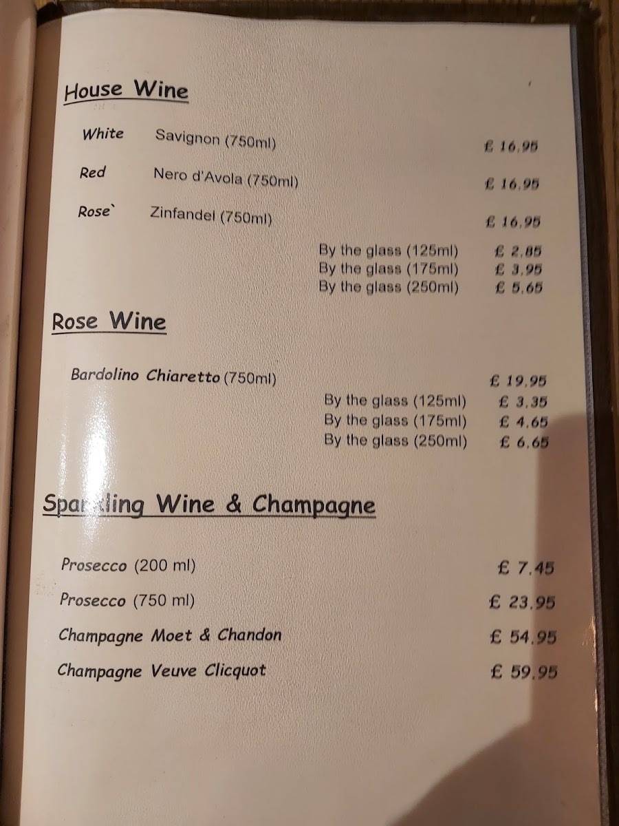 Menu La Roma Restaurant-5