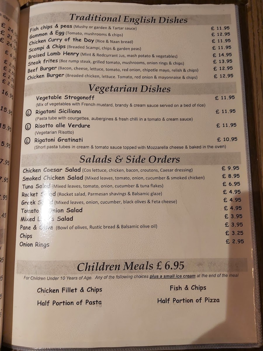 Menu La Roma Restaurant-6