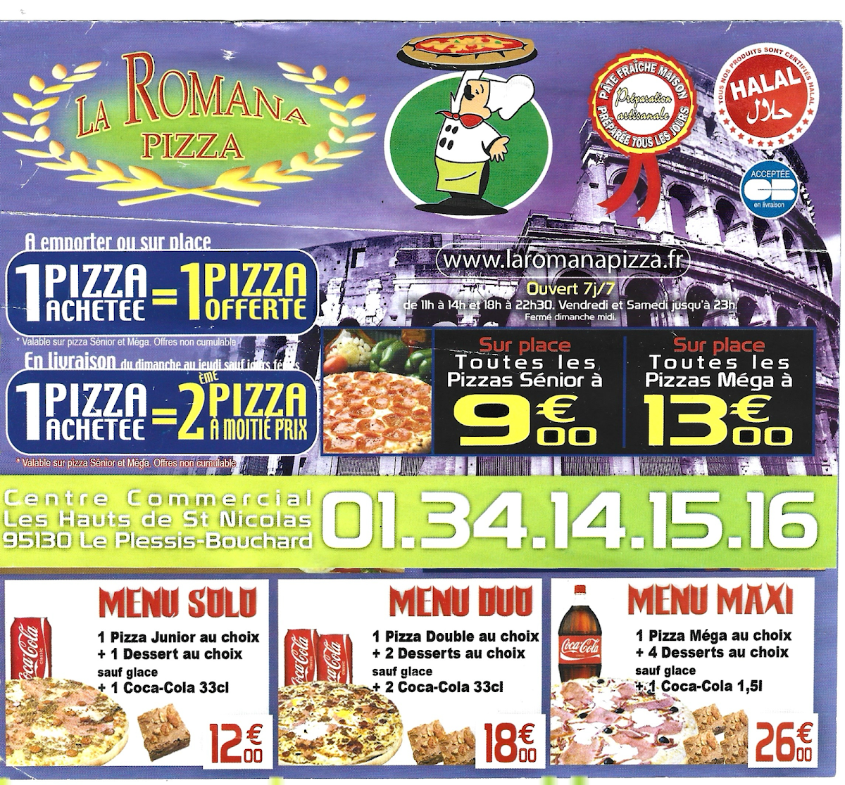 Menu La Romana Pizza-3