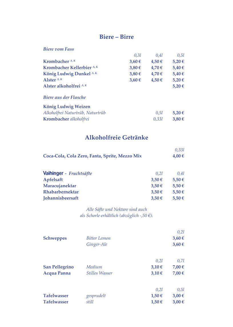 Menu La Romantica-1