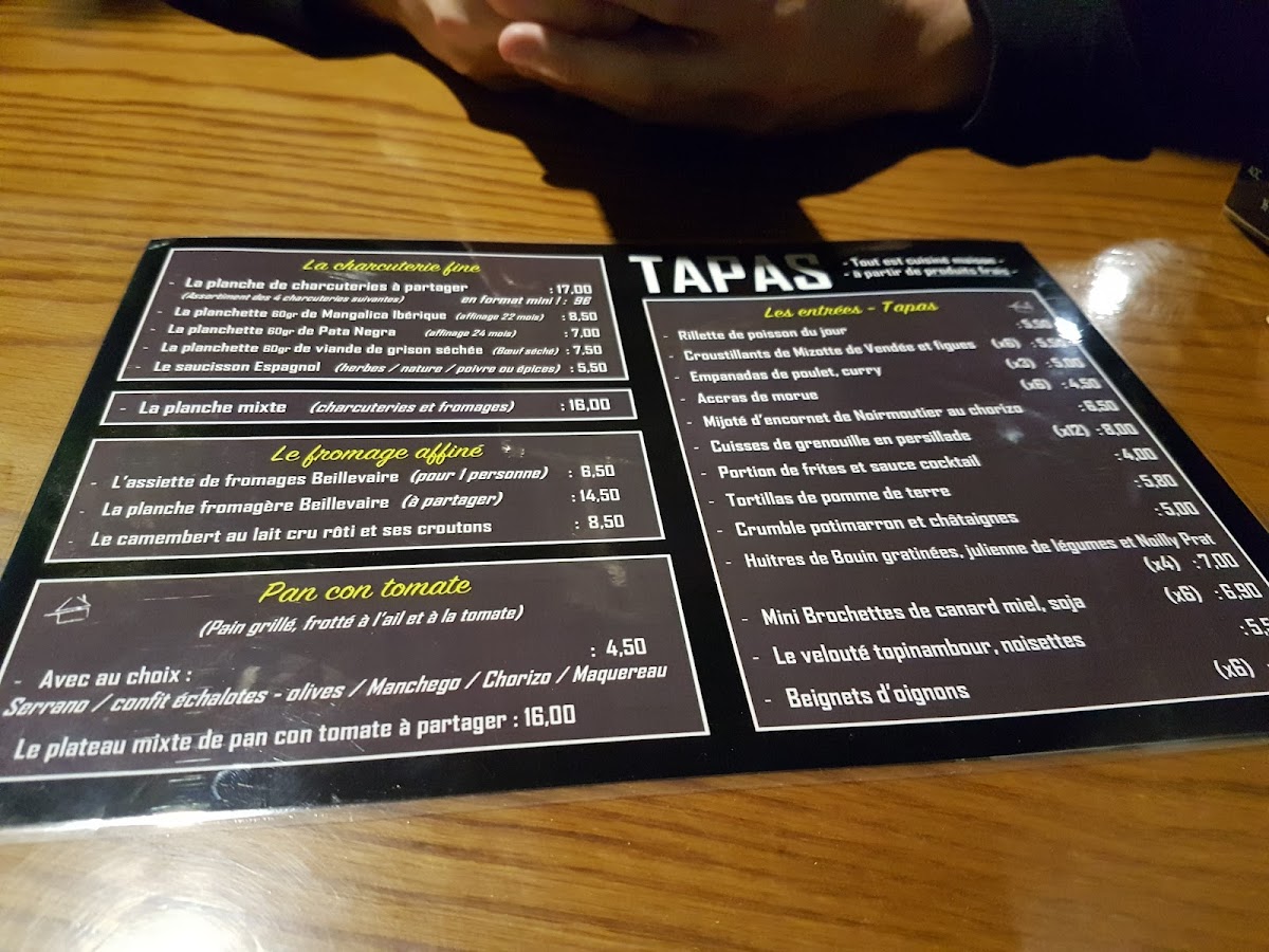 Menu La Romazière-7