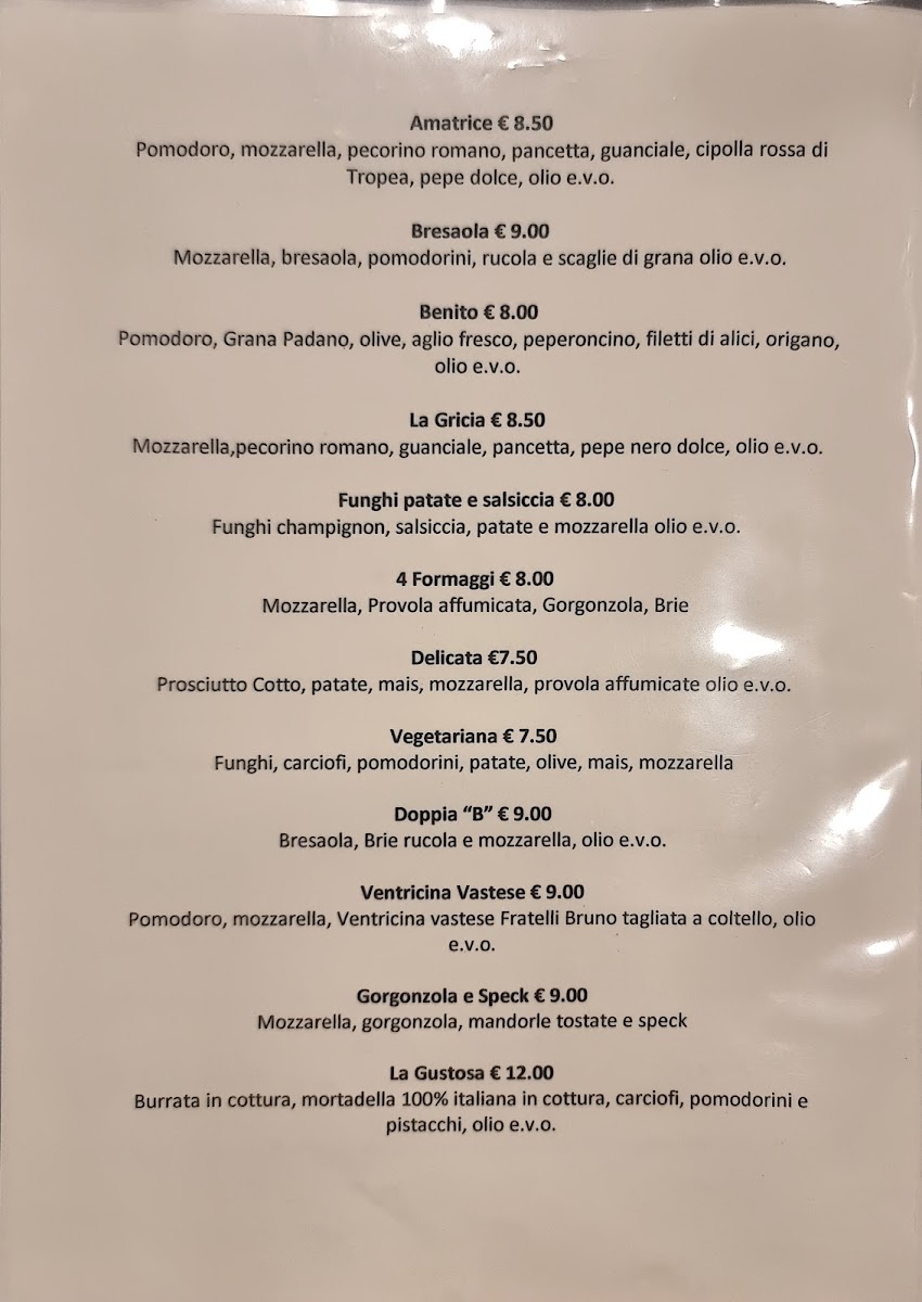 Menu La Rondine 2.0 Trattoria New Age Pizzeria-7